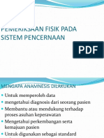 Anamnesis Sistem Pencernaan