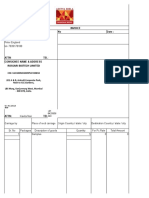 Rossari Biotech Limited: Invoice Consigner Name & Address No Date