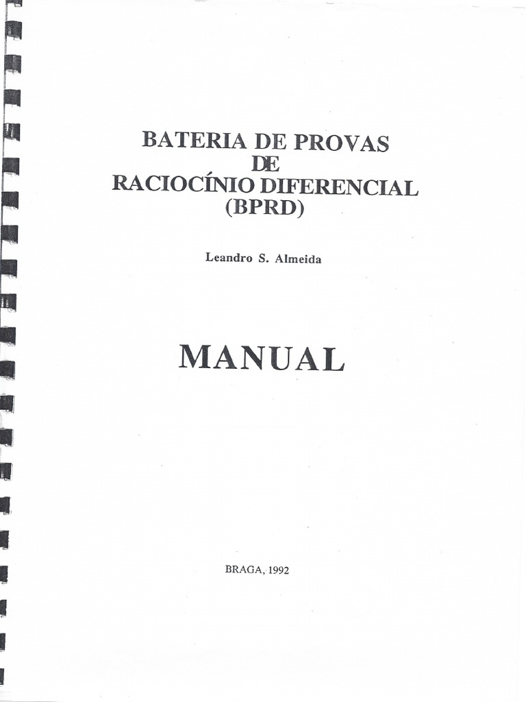 Manual BPRD PDF PDF
