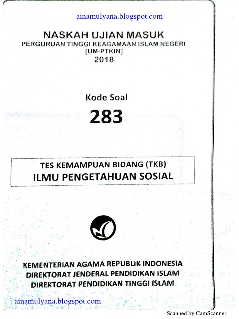 Salinan Soal Um Ptkin Ips 2018 Opt 1