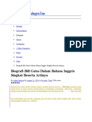 Bill Gates Docx Microsoft Software