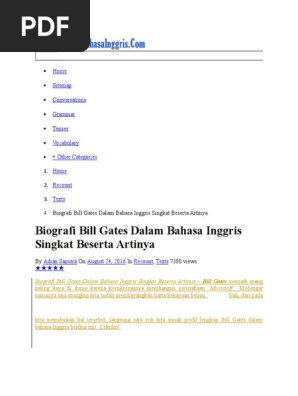 Bill Gates Docx Microsoft Software