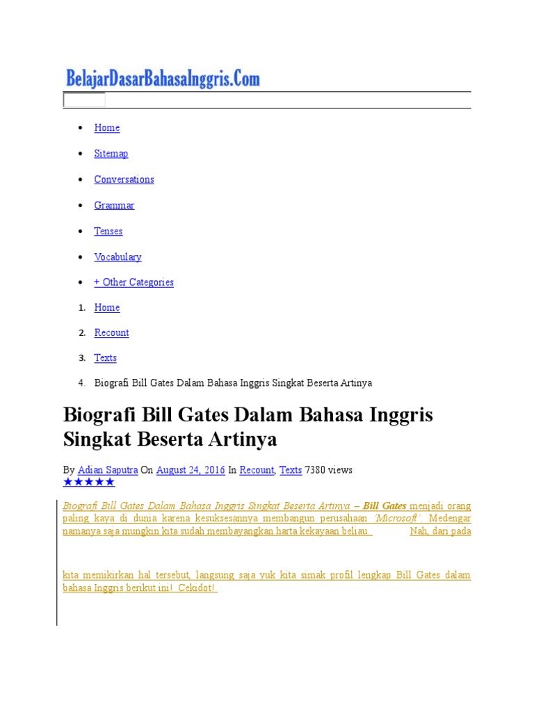 Bill Gates Docx Microsoft Software