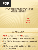 1.evolution and Improvement of ARM Architect