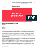 Balanced Scorecard Case Study: Chartered Global Management Accountant