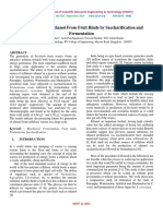 Production of Bioethanol From Fruit Rinds by Saccharification and Fermentation PDF