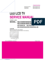 Led LCD TV: Service Manual