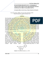 Transglikosilasi Enzimatik Senyawa Antioksidan Pinocembrin Menggunakan Selulase Trichoderma Reseei Untuk Peningkatan Bioavailabilitasnya