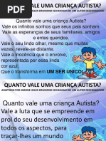 76 Quanto Vale Uma Criança Autista