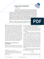 PCA: Principal component analysis