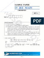 Chemistry Set (1) Solution-2019