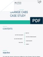 Fractal Analytics: Orange Cabs Case Study