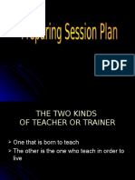 Session Plan Presentation4