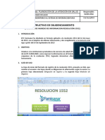 Instructivo Instructivo Diligenciamiento Diligenciamiento de Resolucion 1552 V4 PDF