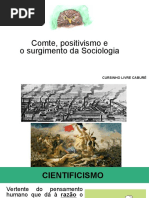Aula COMTE e positivismo