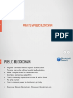 4 - Private vs Public Blockchain