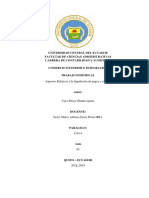 Aspectos Relativos A La Liquidacion de Pagos y Valores