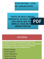 História do Brasil e eventos mundiais no ENEM