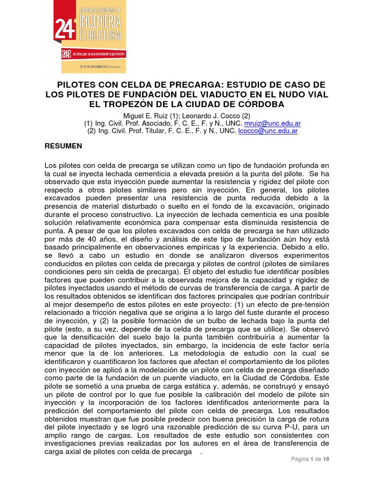 Pilotes Combinados Con Platea | PDF | Caso de estudio | Hormigón