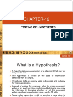 ch.12 - TESTING OF HYPOTHESES.ppt