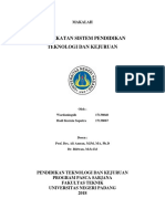 Makalah Kelompok - Pendekatan Sistem PTK