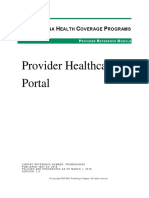 Provider Healthcare Portal PDF