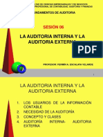 Sesion 06 Auditoria Interna y Auditoria Externa
