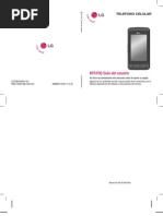 Manual de Usuario LG Kp570