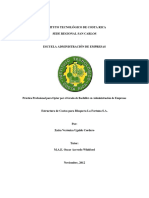 Estructura de Costos para Bloquera La Fortuna S.A PDF