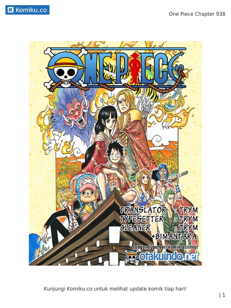 One Piece Chapter 938