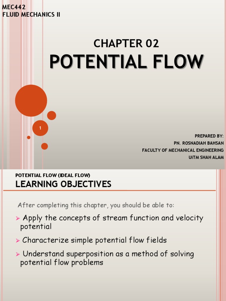 Chapter 2 Potential Flow | PDF