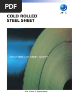 Cold Rolled Steel Sheet-JFE PDF