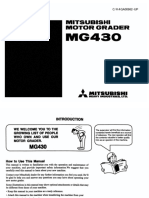 Operacion y Mantenimiento MG430