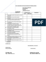 Lembar Observasi Kemampuan Melaksanakan Pembelajaran