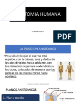 Anatomia Humana Clase 1 Conceptos Basicos PDF