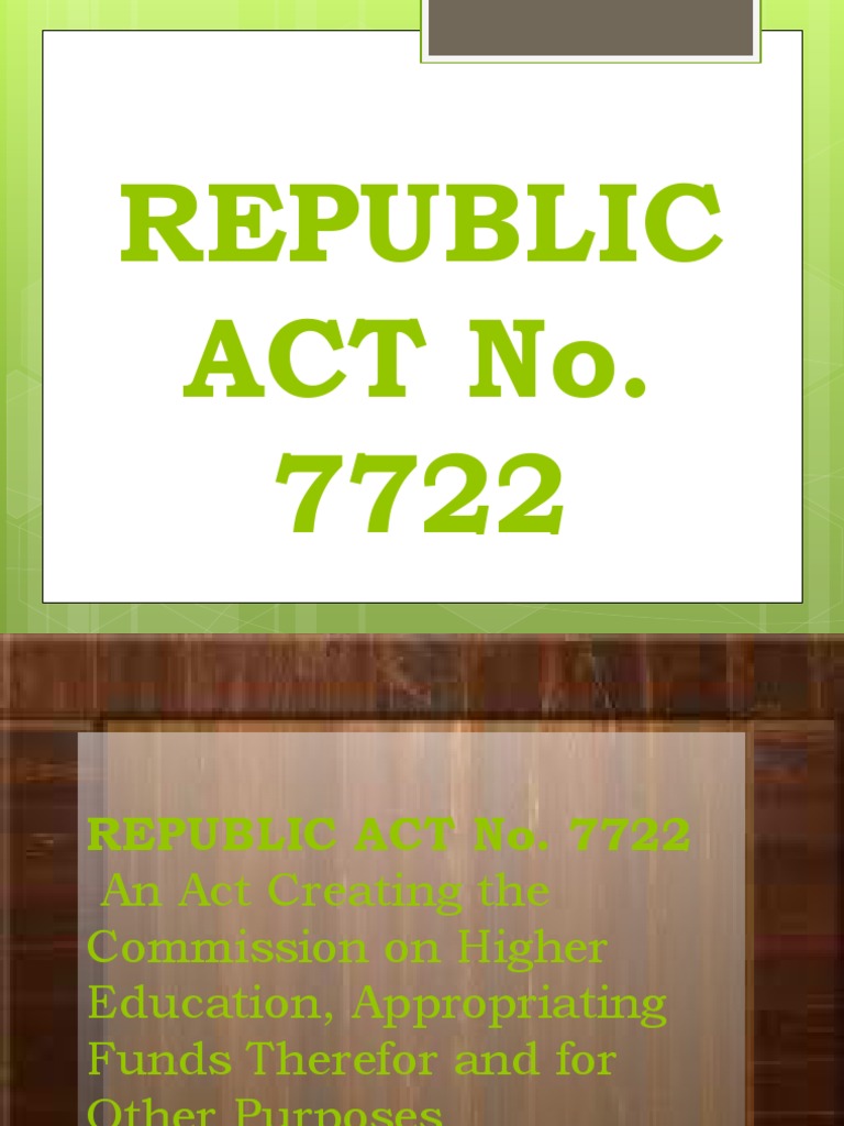 republic-act-no-7722-pdf-president-of-the-philippines-world-politics