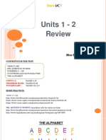Inu111 - Review Units 1-2