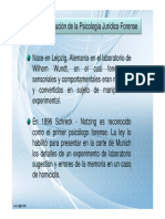 Historia de La Psicologia Juridica Forense PDF
