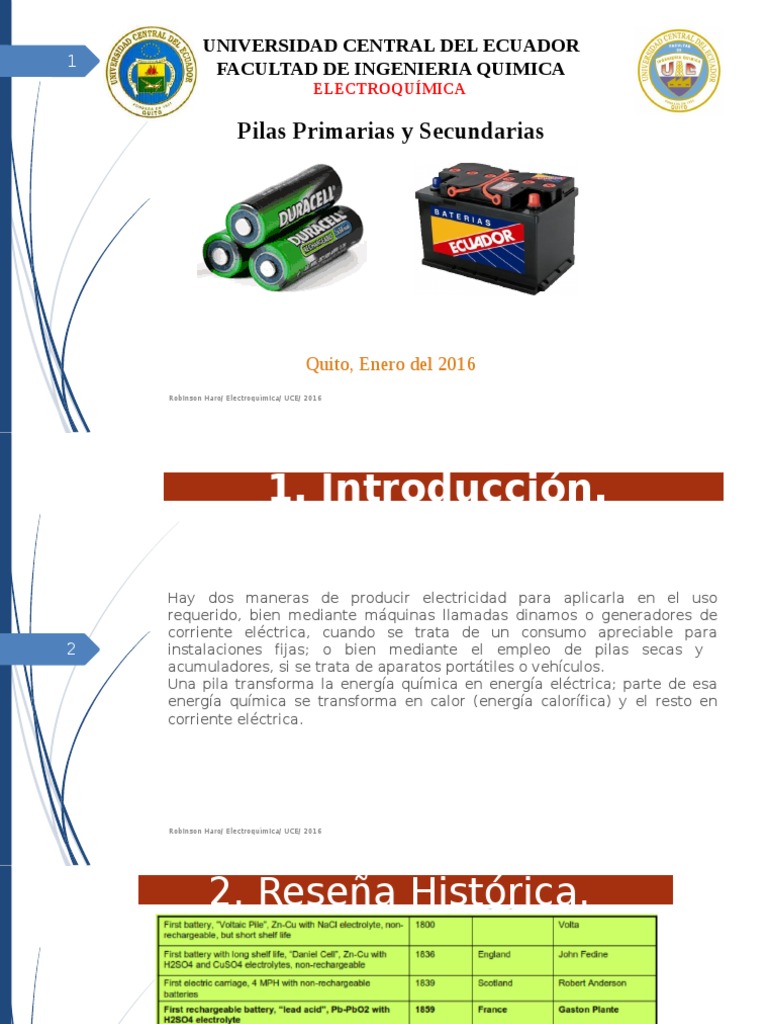 Tipos de Pilas.pdf Electroquímica Batería recargable