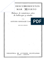 Antonio Gonzalez Lamadrid - Los descubrimientos del Mar Muerto 1.pdf