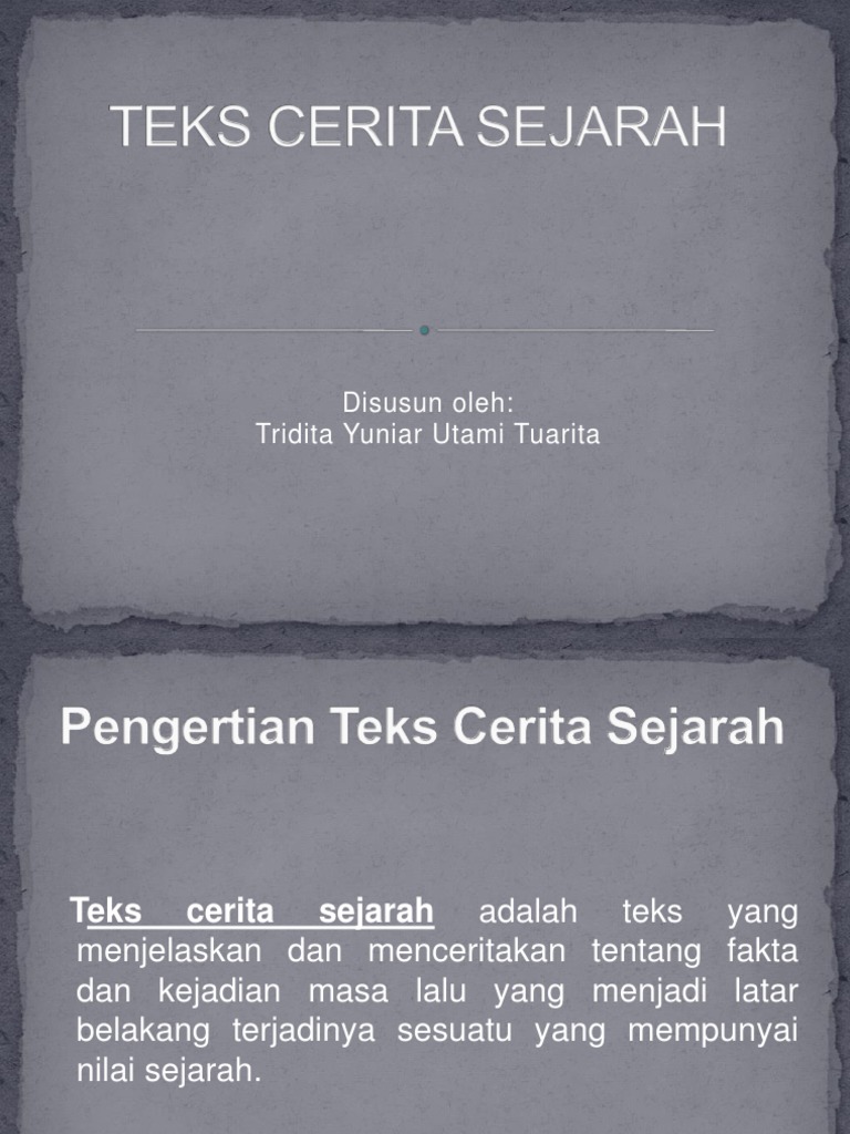 Kaidah Kebahasaan Teks Cerita Sejarah Candi Borobudur