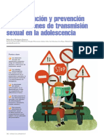 Anticoncepción y Prevención de Infecciones de Transmisión Sexual en La Adolescencia