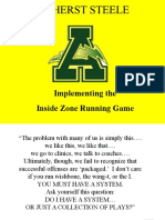 Implementing The Inside Zone Running Game