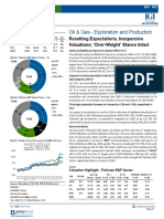 Industry Report: Oil & Gas - Exploration and Production