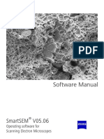 Zeiss SmartSEM Software Manual PDF