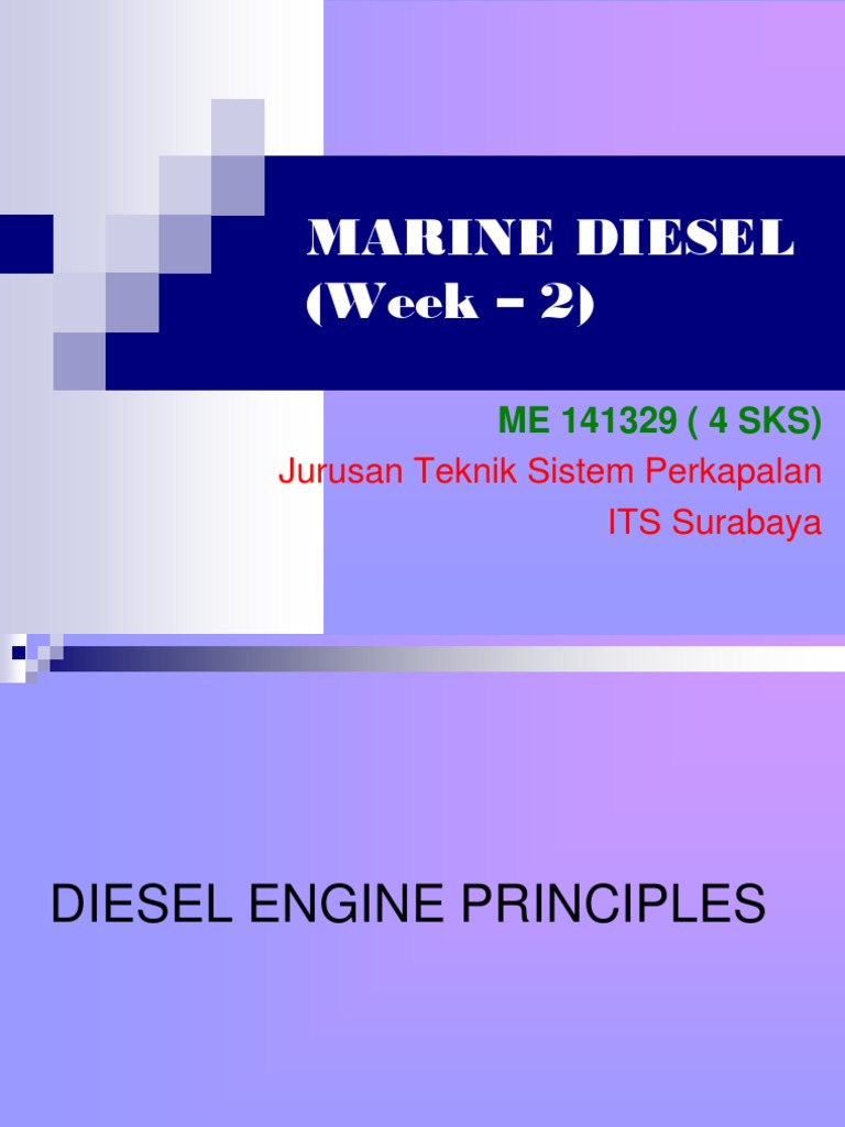 Diesel Engine Principles and Operations | PDF | Internal Combustion ...