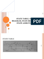 State Table, Diagram, Reduction Questions Only