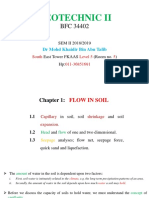 Chapter 1.1 - Flow in Soil