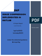 Jpeg & BNP: Image Compression Implemented in Matlab