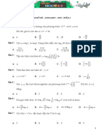 81 Câu Trắc Nghiệm Mũ - Logarit PDF